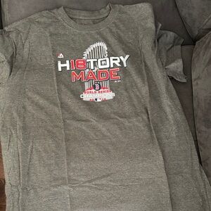 Red Sox History Made World SeriesChampions 2018 Graphic T-Shirt by Majestic